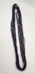 Bohemian Glass Necklace 30 inches length 12 Strands