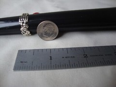 VINTAGE 1970-80s “LOVE” WEAVED RING STERLING SILVER STAMPED 925 SZ 7