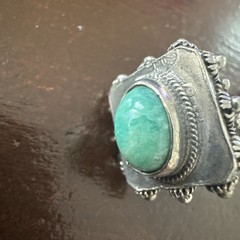 Vintage Silver Revival Charm Bracelet Etruscan 8″ and 800 Gemstones