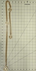 Vintage PALOMA PICASSO Gold tone Chain Belt/necklace 36in