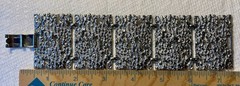 Vintage Mid Century MODERNIST BRUTALIST PANEL BRACELET Silver Tone Celebrity