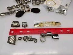 Vintage Costume Jewelry Lot Unused Jewelry Clothes Making More