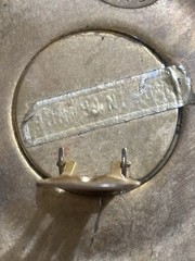 UNE LIGNE PARIS SIGNED 80S VTG CHUNKY GOLD CLIP EARRINGS FRENCH RUNWAY