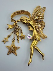 Kirk’s Folly Fairy Angel Celestial Brooch Pin