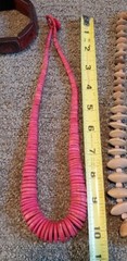 Round Graduated Wood Bead Necklaces and Wood Stretch Bracelet 4 Piece Lot