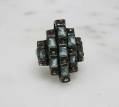Lot of 3 Misc. Sterling Silver Rings w/ Unknown Stones ~ 10.3g ~ 11-A595