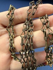 Vintage Yemeni Jewish Amulet Pendant Necklace Coin Charms Tribal