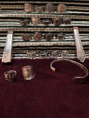 Spoon Ring Lot Of 22 Pieces- Silver Plate& Stainless Steel- Antique & Vintage