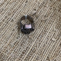 Sterling Silver 925 Vintage Celtic Cross Knot Ring Size 6 Designer