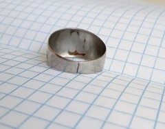 Vintage Beautiful Ring With niello Cupronickel USSR times Women’s Jewelry size 8