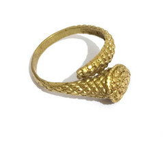 VINTAGE RARE EXTREMELY ANCIENT ROMAN VIKING LEGIONARY STYLE RING BRONZE ARTIFACT