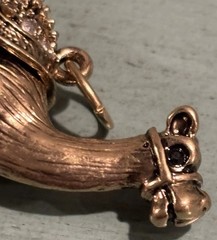 Egyptian Camel Pendant Charm Rhinestone Egypt Desert Vintage *chain Not Included
