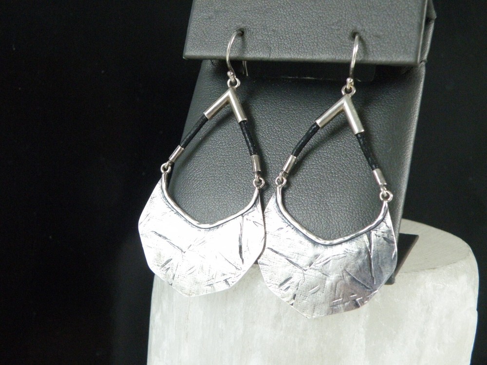 Silpada Sterling Silver 925 Statement Large Drop Dangle Earrings