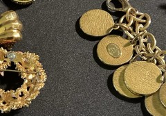 Vintage Rhinestone Jewelry Lot (High End Pieces) See Description