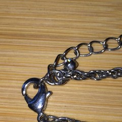 Vintage Geometric Statement Necklace Silver Tone Hot Pink Acrylic Career