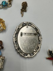 Vintage & Costume Jewelry Lot Coro Mode Art Trifari 1928 ART Rhinestone +