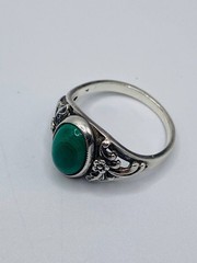 Vintage Fine Silver Ring 875 soviet ussr