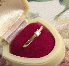 Vintage Jewellery Gold Ring size P Jewelry