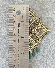 1960’s Rhinestone Brooch Sarah Coventry Temple Of Lights Elegant Jewelry Women
