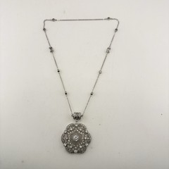 Joseph Esposito Necklace Art Deco Sterling Silver Magnetic Interchangeable 925