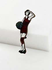 Vintage Art Deco Bathing Beauty Pin