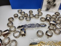 Vintage Costume Jewelry Lot Unused Jewelry Clothes Making More