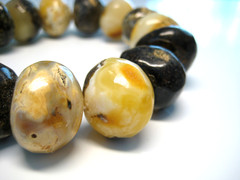 Genuine Huge Massive Amber Baltic Amber Bracelet 57 grams 8-8.5 in !!!