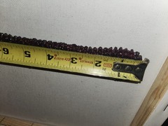 Vintage 1960s Almandine Garnet Microbeaded Cluster Strand Necklace 24in