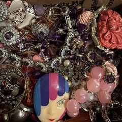 Vintage to Now Jewelry Lot, All Wearable Untested. No Broken. Box C3