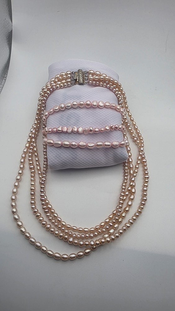 JcPennys Pink Pearl Set Circa 1980s New