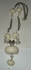 Lucite Necklace Retro Estate Jewelry