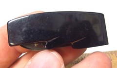 Vintage 1920 Bakelite Dress Clip, new unused! amazing find! 2.25 in, beautiful!