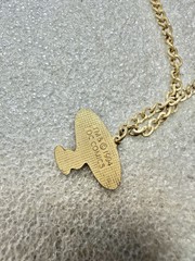 VTG 1994 Dc Comics BATMAN Forever Golden Charm Bracelet 7.5”
