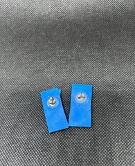 Vintage 80s Memphis Design Polymer Clay Earrings Abstract Geometric Post Studs