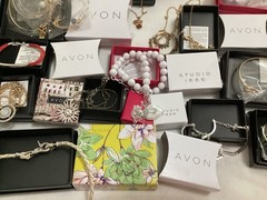 Vintage AVON Jewelry Lot In Original Boxes 39 pieces 3#8 ozs 2014 -2022