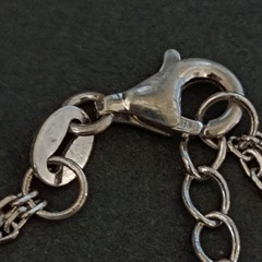 Hand Chain Bracelet Sterling Silver Slave Bracelet Ring Connected Stars Crystals