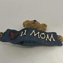 3 Vintage Resin Bear Pins Boyd’s Bears Mom Lifesaver Adventure Thanksgiving