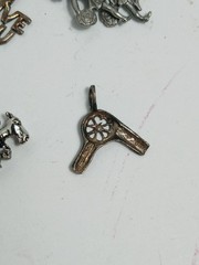 Lot 6 Vintage Bracelet Charms Donkey Hairdryer Sweet 16 Love Hairdresser Party
