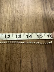 Vintage 1950s 1960s Pair Of Rhinestone Chokers Necklaces 15” – 16”