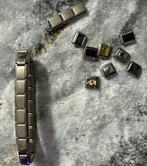 12 Vtg Bracelet Stones Metal Faux Pearl Beads Some Stretchable