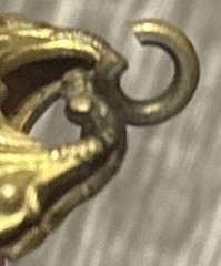 Antique Jewelry Vintage Necklace Pendant Pocket Watch Fob Gold Dolphin Charm