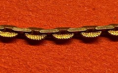 VINTAGE MEDICI GOLD TONE CHAIN NECKLACE