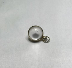Antique Victorian Crystal Pools Of Light Clear Pendant
