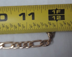 Vintage Lot of 2 Gold-Tone Stackable Flat Chain Necklace 16 – 24 inch