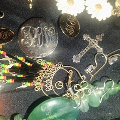 Vintage, MCM, Art Deco, Bakelite, Silver Jewelry