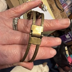 Vintage Art Deco Style Czech Or American Costume Jewelry 1930s-1950s