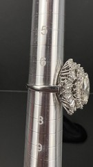 Vintage Platinum 3.30CTW Marquise Diamond Ring Pendant Estate VS1 SI1