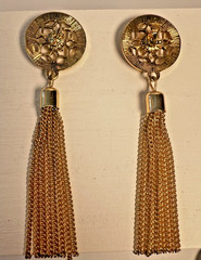 10 PAIRS Statement Earrings 1980s 1990s incl Erwin Pearl, Clip and Post Styles