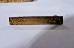Mixed lot of Vintage CUFFLINKS, TIE BARS/CLASPS, PINS as pictured UNBRANDED