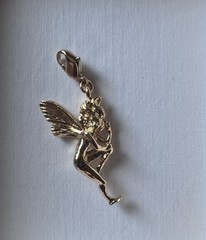 6 Vintage Kirks Folly Fairy Angels Charms Retired NIB Full Set